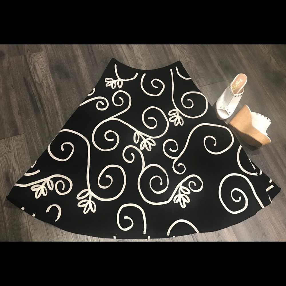 Sunny Leigh skirt black and cream